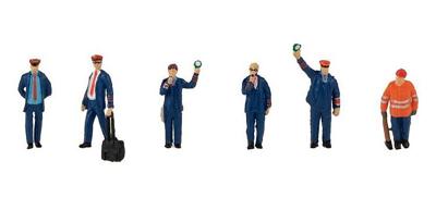 Faller 151624 H0 Spoorwegpersoneel figuren Geverfd, Staand