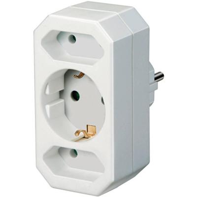 Brennenstuhl adapterstekker geaarde 2+1 - 1508050