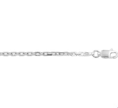 TFT Zilveren Ketting Anker Geslepen 2,1 mm x 45 cm