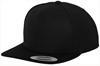 Flexfit FX6089M Classic Snapback - Black - One Size - thumbnail
