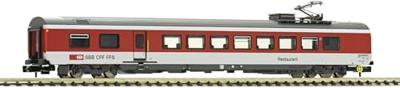 Fleischmann 6260060 N restauratierijtuig type EW IV, genus WR van de SBB