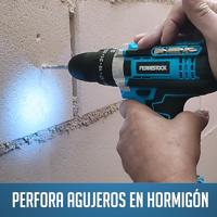 Set met boor en accessoires Ferrestock FSKTAB101 21 V 25 Onderdelen - thumbnail