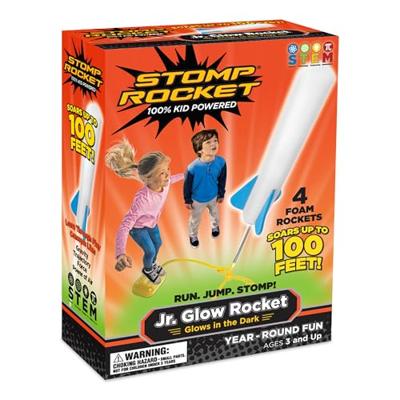 Stomp Rocket 365044 Stomp Rocket Jr. Glow, 4 Rkts Speelgoed 1 stuk(s) - thumbnail