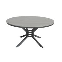 SenS-line Jersey tuintafel grijs rond 140 cm - thumbnail