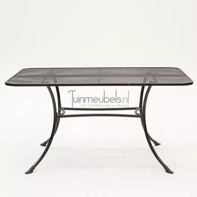Tuintafel Licht strekmetaal Grijs 145x90 cm van Sow Shin Europe