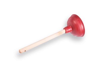 Ontstopper houten steel natuur rub 38x14 Ontstopper houten steel natuur rub 38x14