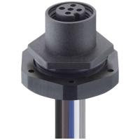 Lutronic 1220 04 T20CW100 0,5m Sensor/actuator inbouwconnector M12 Aantal polen (sensoren): 4 Bus, inbouw 1 stuk(s) - thumbnail