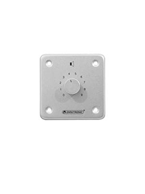 Omnitronic 80711165 Inbouw (in muur of meubel) PA-volumeregelaar stereo Zilver