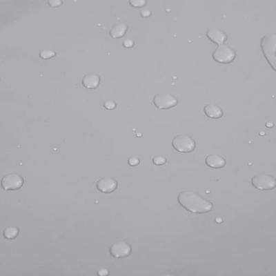 5-delige Bistroset poly rattan en massief acaciahout zwart