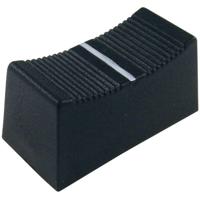 Cliff CP3155 CP3155 Faderknop Zwart (l x b x h) 23 x 11 x 11 mm 1 stuk(s) - thumbnail