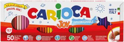 Viltstift carioca joy set a 50 kleuren Viltstift carioca joy set a 50 kleuren