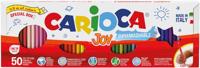 Viltstift carioca joy set a 50 kleuren - thumbnail