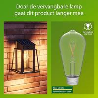 Philips LED Lysin 929004632801 Wandlamp op zonne-energie met bewegingsmelder LED 3.2 W Zwart - thumbnail