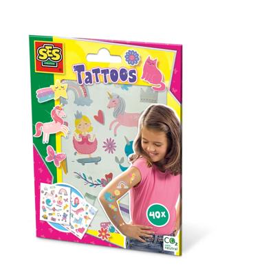 SES tattoos voor kinderen sprookjes
