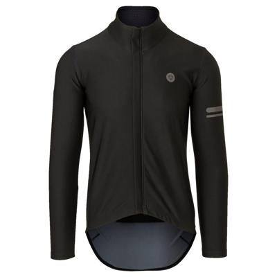 AGU Rain Jersey Fietsshirt Lange Mouwen Performance Heren - Zwart - XL