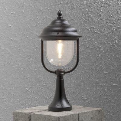 Sokkellamp Parma Calestano zwart klassieke buitenlamp 7224-750