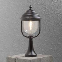 Sokkellamp Parma Calestano zwart klassieke buitenlamp 7224-750 - thumbnail