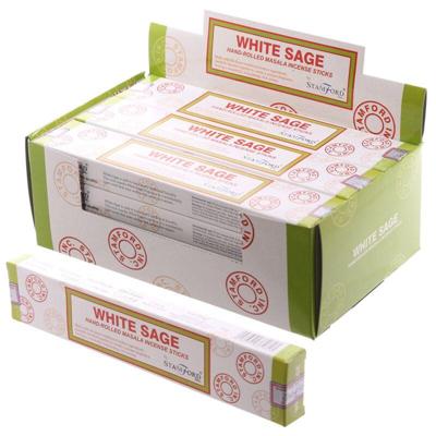 37261 White Sage - Stamford Masala Wierook Stokjes