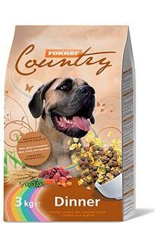 Fokker Country Dinner hondenvoer 15 kg