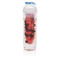Blauwe water fles met infuser - 500 ml - thumbnail