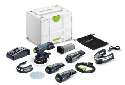 Festool ETSC 125 3,0 I-Set Accu excenterschuurmachine - 578857
