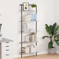 Boekenkast Grijs sonoma 60 x 24 x 168 cm Bewerkt hout - thumbnail
