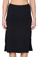 Gaubert Onderrok extra lang - 67-72CM - Lange dames jupon - Huidskleur - Zwart - Wit - thumbnail