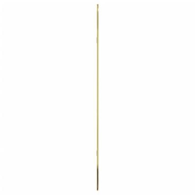 VidaXL Wandspiegel 100x45 cm ovaal goudkleurig