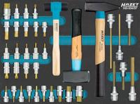 HAZET Dopsleutelbitset 163-534/37 - 37-delig - 4 - 22 - M5 - M18 - T20- T60 - thumbnail