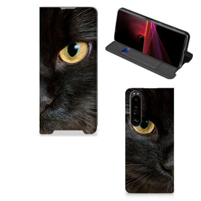 Sony Xperia 1 III | Hoesje maken | Zwarte Kat Sony Xperia 1 III | Hoesje maken | Zwarte Kat