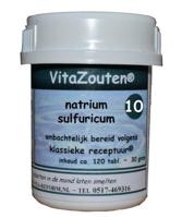 Vita Reform Vitazouten Nr. 10 Natrium Sulfuricum 120st - thumbnail