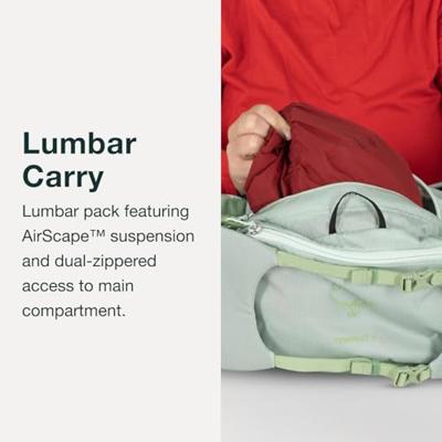 Osprey Tempest 6 Heuptas Black/Coal Grey 6L Osprey Tempest 6 Heuptas Black/Coal Grey 6L