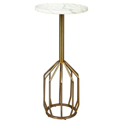 Dutchbone Bijzettafel 'Salerno' Marmer, 56cm hoog
