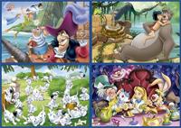 Set met 4 puzzels van 50 tot 150 stukjes Multi 4 Classic Disney® EDUCA wit - thumbnail