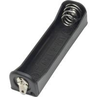 TRU COMPONENTS BH411-3D Batterijhouder Aantal cellen: 1 AAA (potlood) Soldeeraansluiting - thumbnail