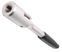 TOM Zadelpen bout snelspanner 8 mm staal zilver/zwart - thumbnail