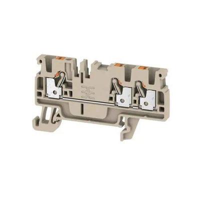 Weidmüller 1521740000 Doorgangsklem 5.1 mm Spanveer Grijs 100 stuk(s)
