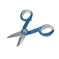 elektriciensschaar Ferrestock Blauw Roestvrij staal Zacht 138 mm - thumbnail