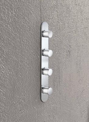 Hotbath Buddy Inbouw Douchethermostaat Met 3 Stopkranen 050 - Chroom