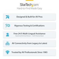 StarTech.com HDMI KVM Extender Over IP Netwerk, 4K 60Hz, Zonder Drivers, HDMI en USB Over Ethernet/CAT6, AVoIP, Tx/Rx Kit - thumbnail