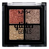 NYX Professional Makeup - Glitter Goals Cream Quad Palette - Galactica - thumbnail