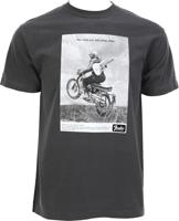Fender Vintage Ad Tee Motorcycle Rider graphite XL - thumbnail