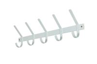 Kapstok Gilbert Wit 5-haaks - thumbnail