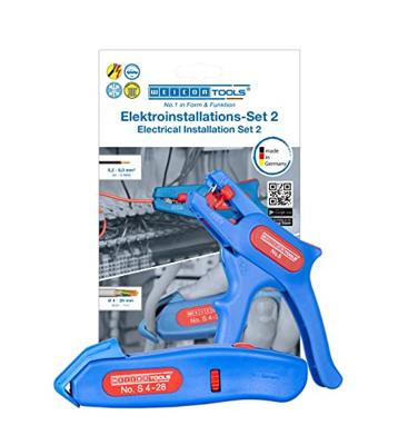 WEICON TOOLS No S 4 + No 5 10039676 Striptang Incl. kabelmes 0.2 tot 6.0 mm² WEICON TOOLS No S 4 + No 5 10039676 Striptang Incl. kabelmes 0.2 tot 6.0 mm²