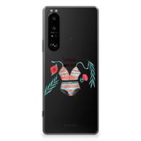 Sony Xperia 1 III Telefoonhoesje met Naam Boho Summer - thumbnail
