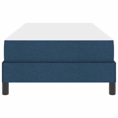 Boxspring bed Anders Blauw 90 x 190 cm Stof