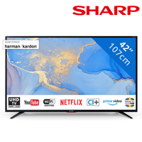 Sharp Aquos 42CJ5E - 42inch 4K Ultra-HD SmartTV - thumbnail