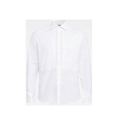 G-Star RAW slim fit overhemd van biologisch katoen wit G-Star RAW slim fit overhemd van biologisch katoen wit
