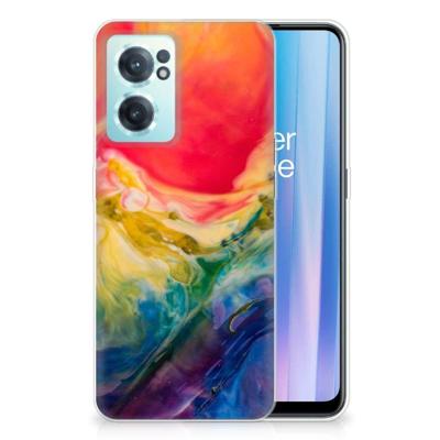 Smartphone hoesje OnePlus Nord CE 2 5G Watercolor Dark