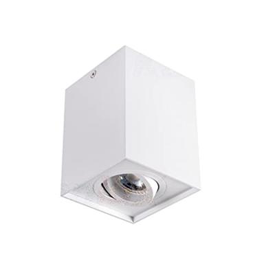 Opbouwspot vierkant - Gord1 - Wit - Kantelbaar - 96x96x125mm Opbouwspot vierkant - Gord1 - Wit - Kantelbaar - 96x96x125mm